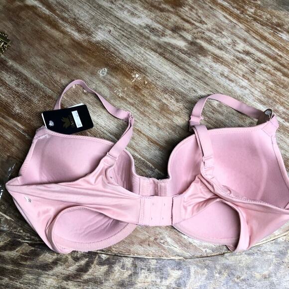 Wacoal Perfect Primer T-Shirt Bra Convertible Underwire Zephyr Pink NWT  34DD - Picture 6 of 9